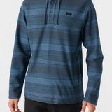 Bavaro Stripe Poncho Pullover Fleece