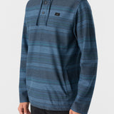 Bavaro Stripe Poncho Pullover Fleece