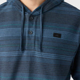 Bavaro Stripe Poncho Pullover Fleece
