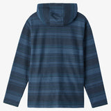 Bavaro Stripe Poncho Pullover Fleece
