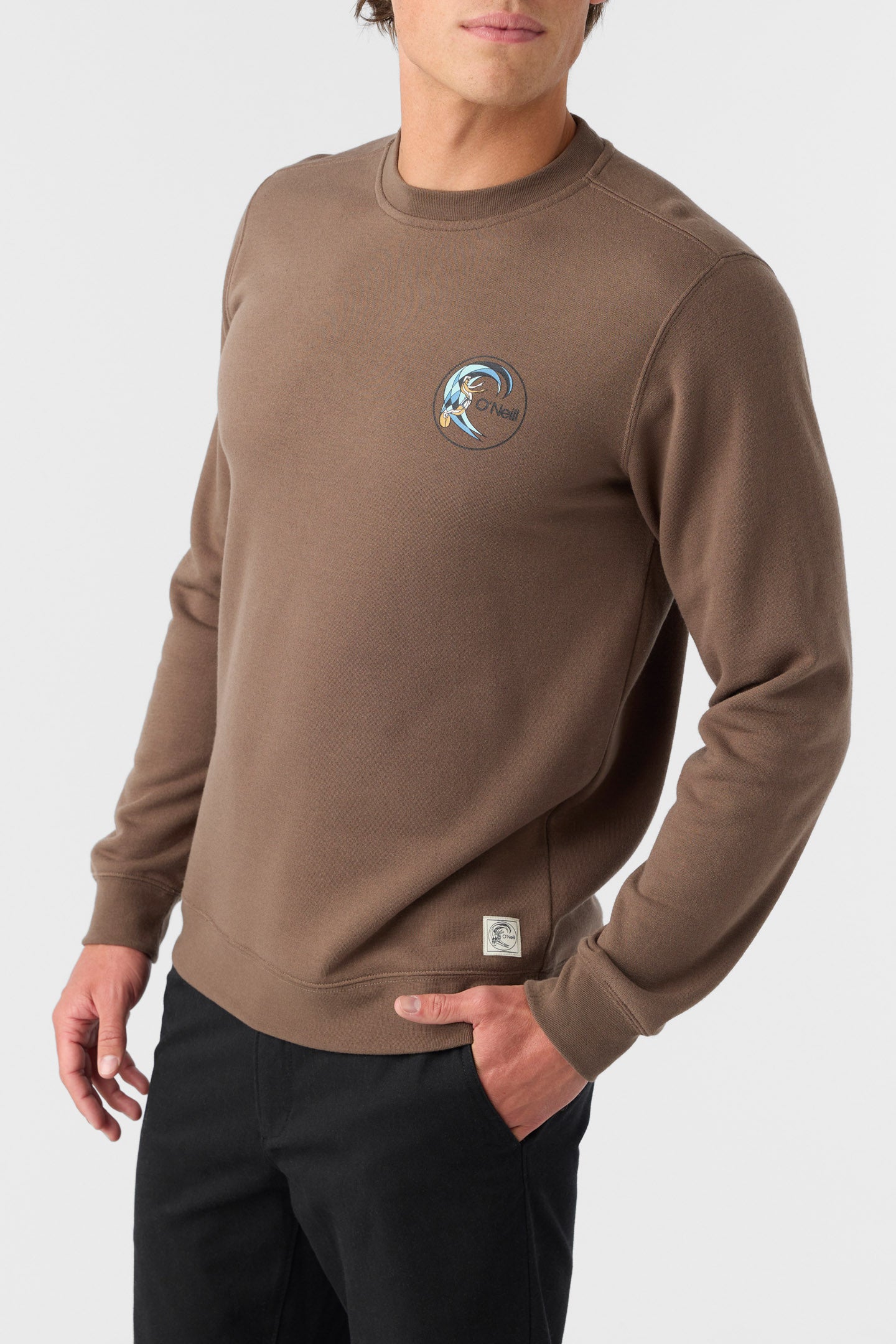 O'RIGINALS ESSENTIAL CREW NECK FLEECE