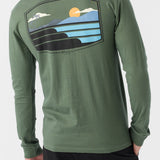 Stacked Standard Fit Long Sleeve Tee
