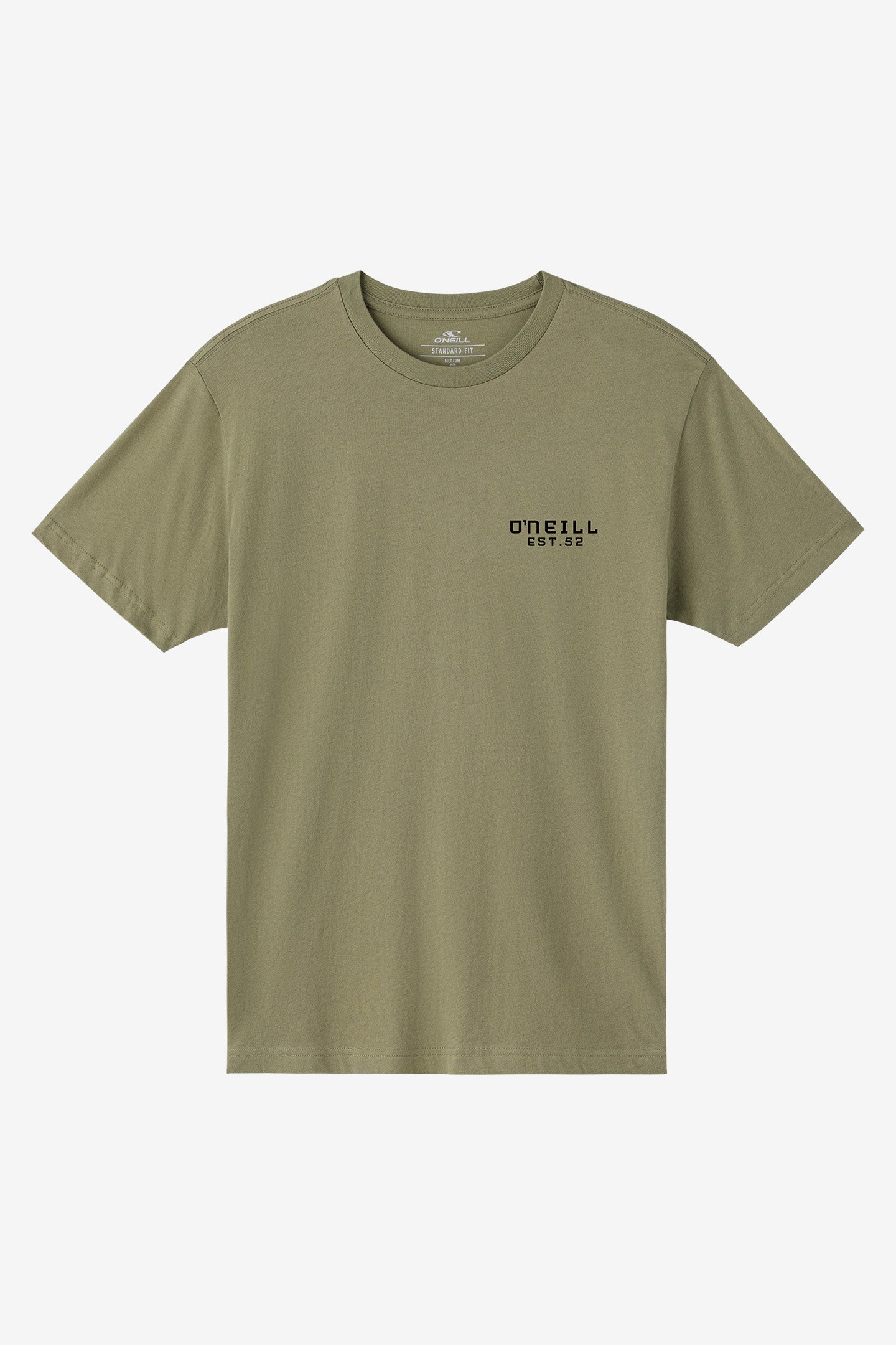 Stacked Standard Fit Tee - Deep Lichen Green | O'Neill
