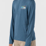 Boy's TRVLR UPF Hooded Long Sleeve Pullover