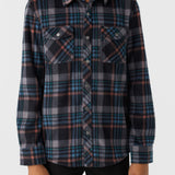Boy's Glacier Plaid High Pile Superfleece Shirt
