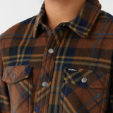 Boy's Glacier Plaid Superfleece Long Sleeve Shirt