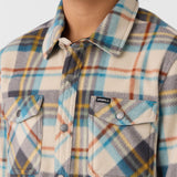 Boy's Glacier Plaid Superfleece Long Sleeve Shirt
