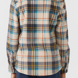 Boy's Glacier Plaid Superfleece Long Sleeve Shirt