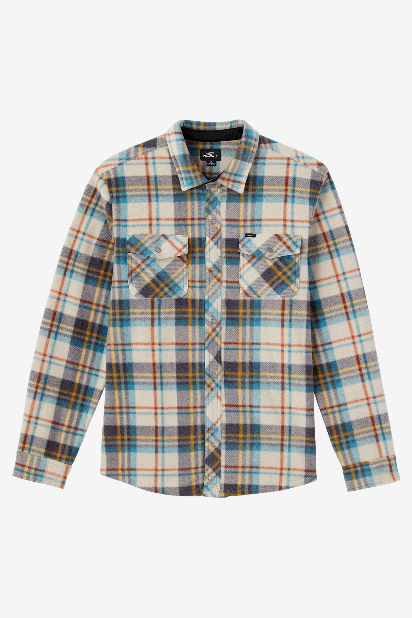 BOY'S GLACIER PLAID SUPERFLEECE LONG SLEEVE SHIRT