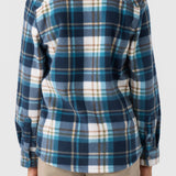 Boy's Glacier Plaid Superfleece Long Sleeve Shirt