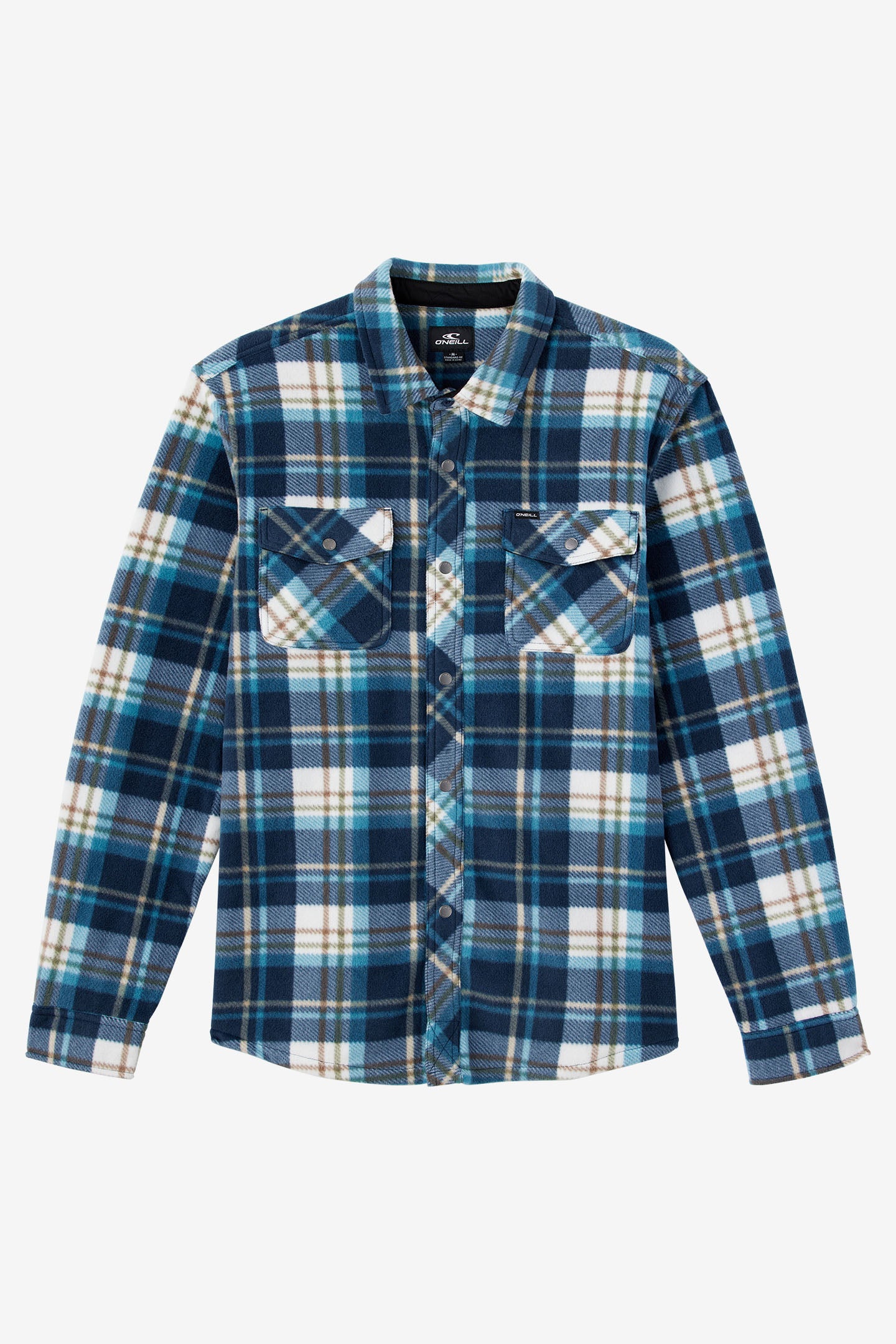 BOY'S GLACIER PLAID SUPERFLEECE LONG SLEEVE SHIRT