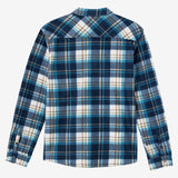 Boy's Glacier Plaid Superfleece Long Sleeve Shirt