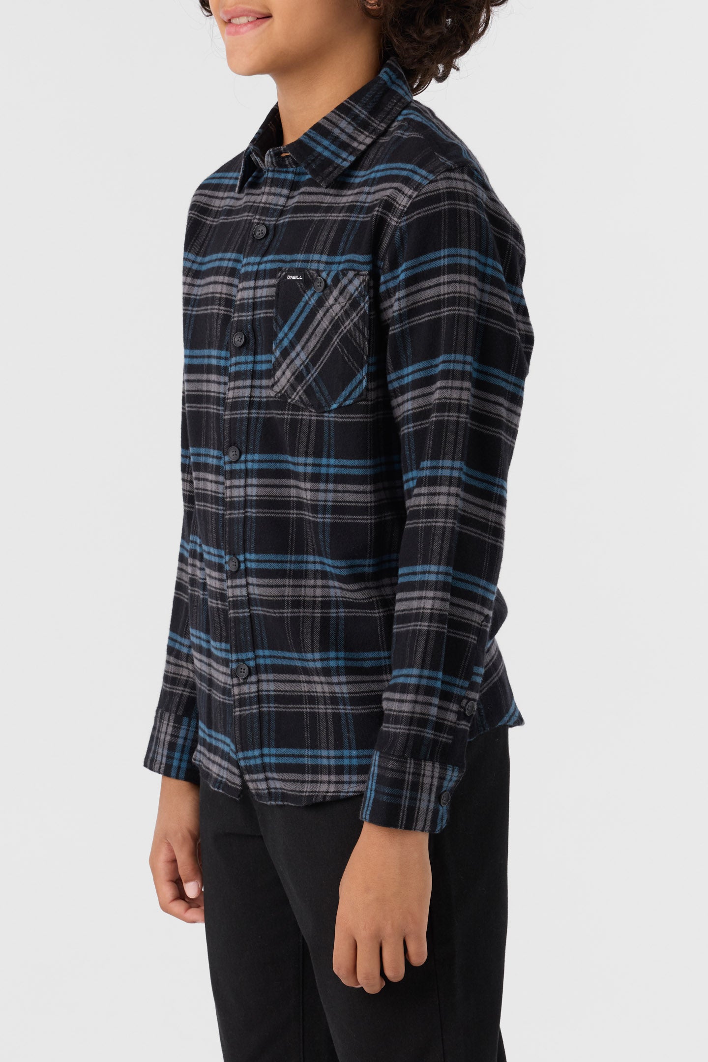 BOY'S REDMOND PLAID LONG SLEEVE SHIRT