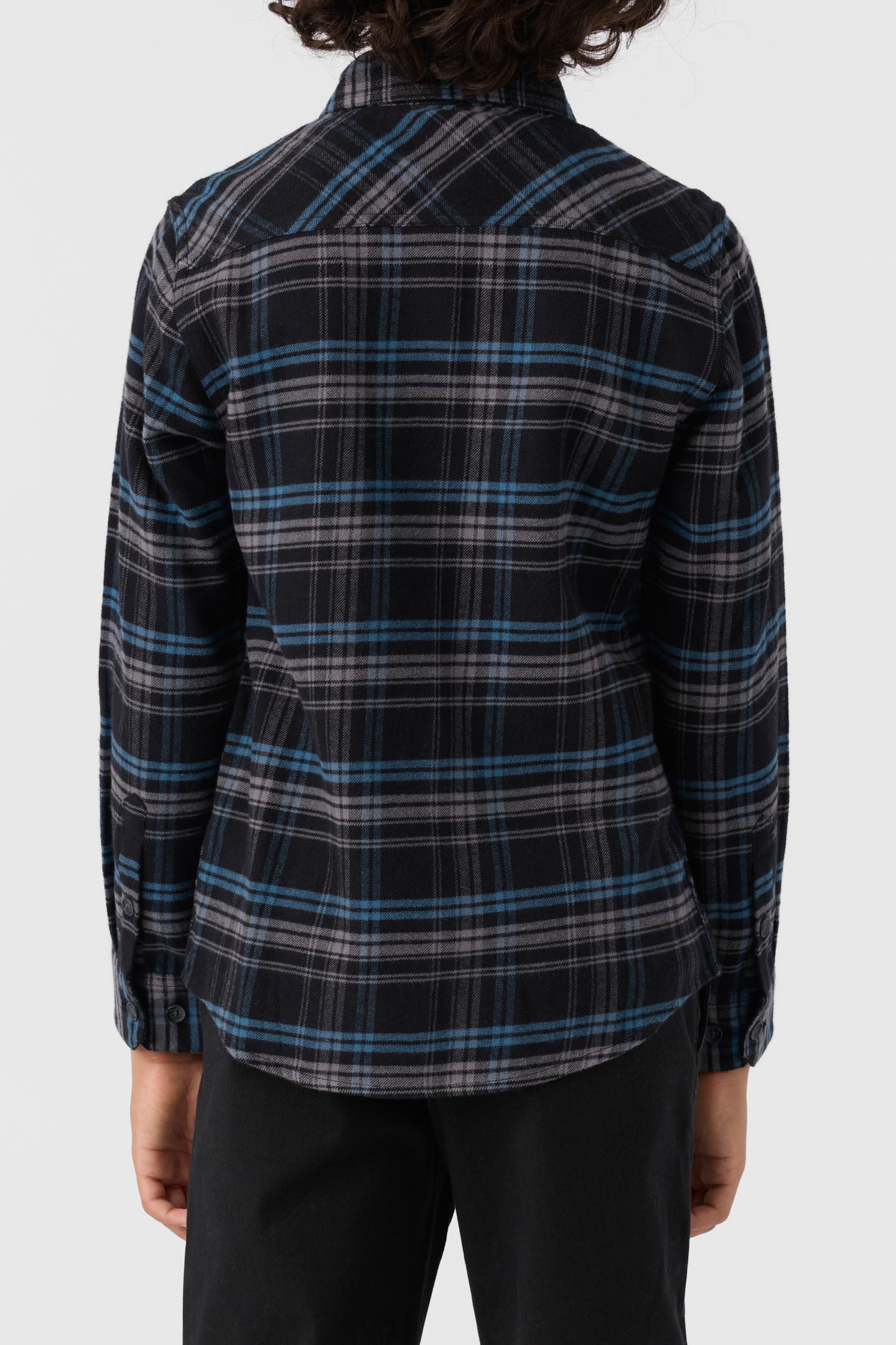 BOY'S REDMOND PLAID LONG SLEEVE SHIRT