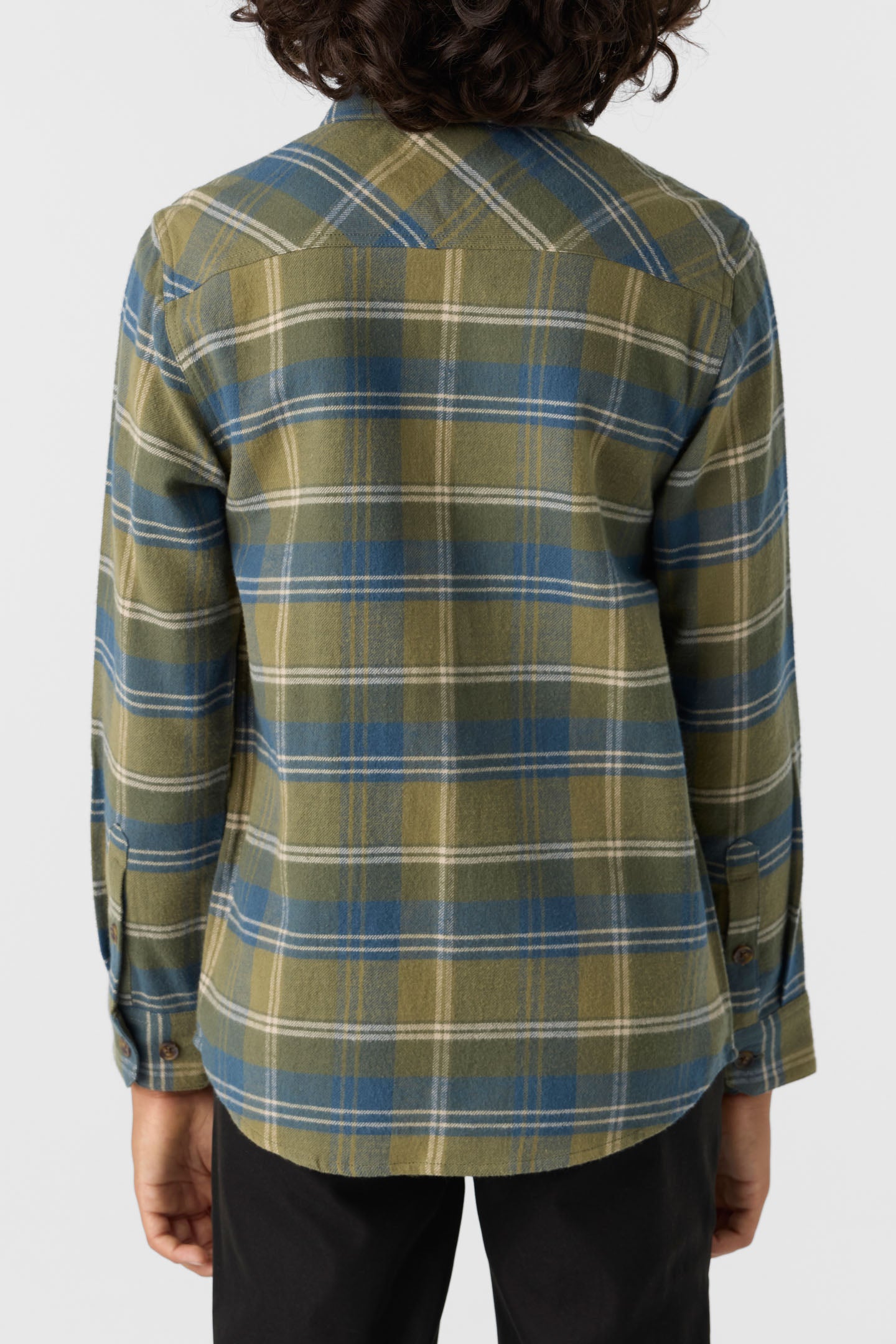 BOY'S REDMOND PLAID LONG SLEEVE SHIRT