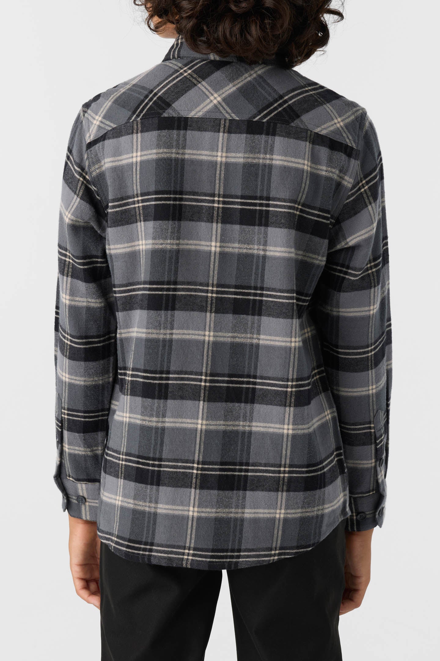 BOY'S REDMOND PLAID LONG SLEEVE SHIRT