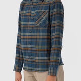 Boy's Redmond Plaid Long Sleeve Shirt