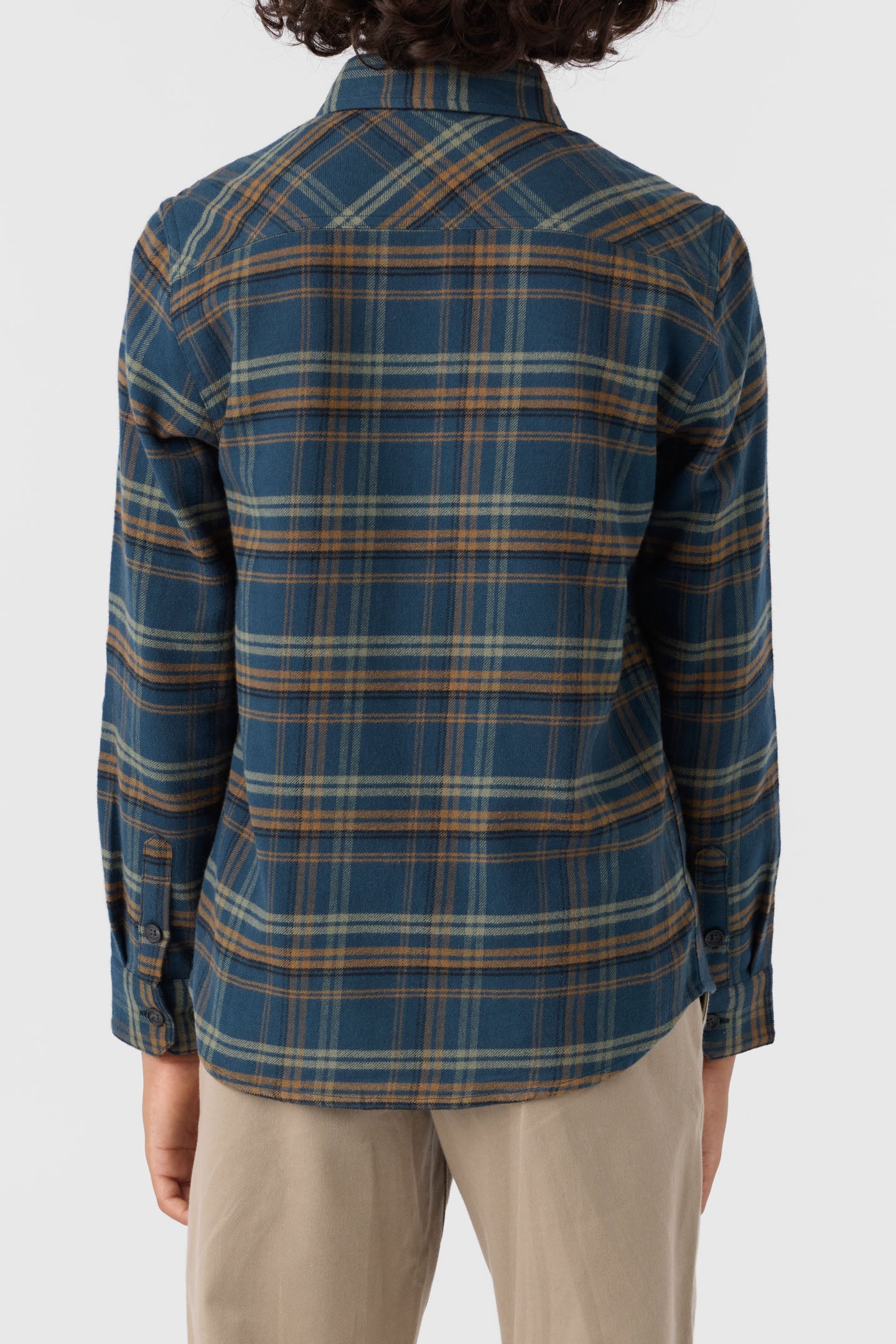 BOY'S REDMOND PLAID LONG SLEEVE SHIRT