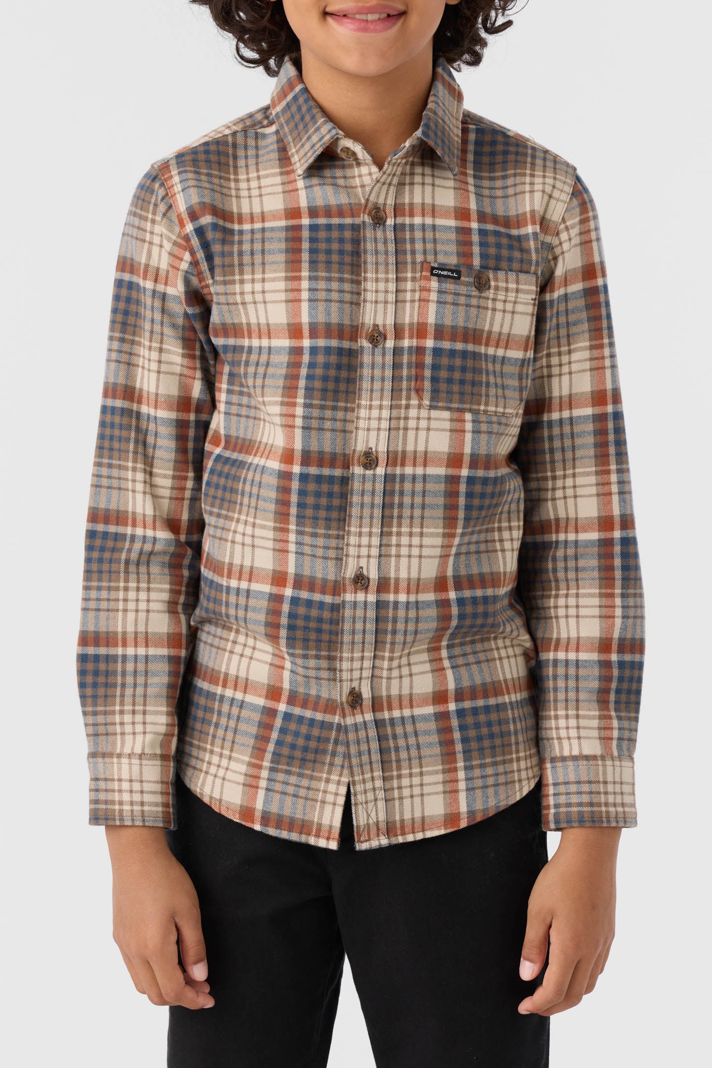 BOY'S WINSLOW FLANNEL LONG SLEEVE SHIRT