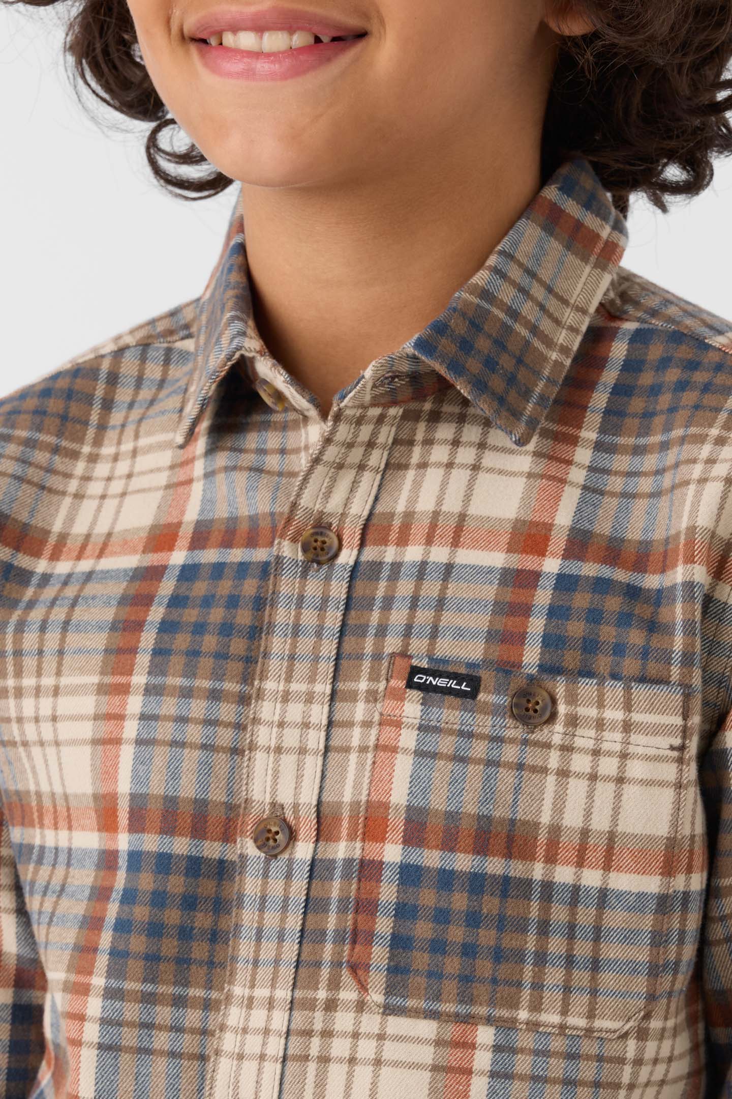 BOY'S WINSLOW FLANNEL LONG SLEEVE SHIRT