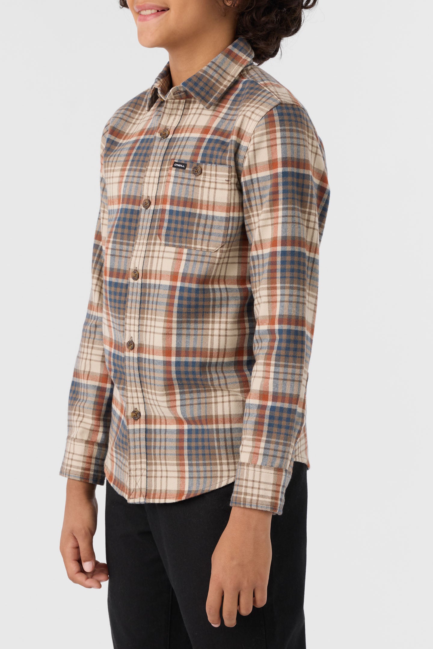 BOY'S WINSLOW FLANNEL LONG SLEEVE SHIRT