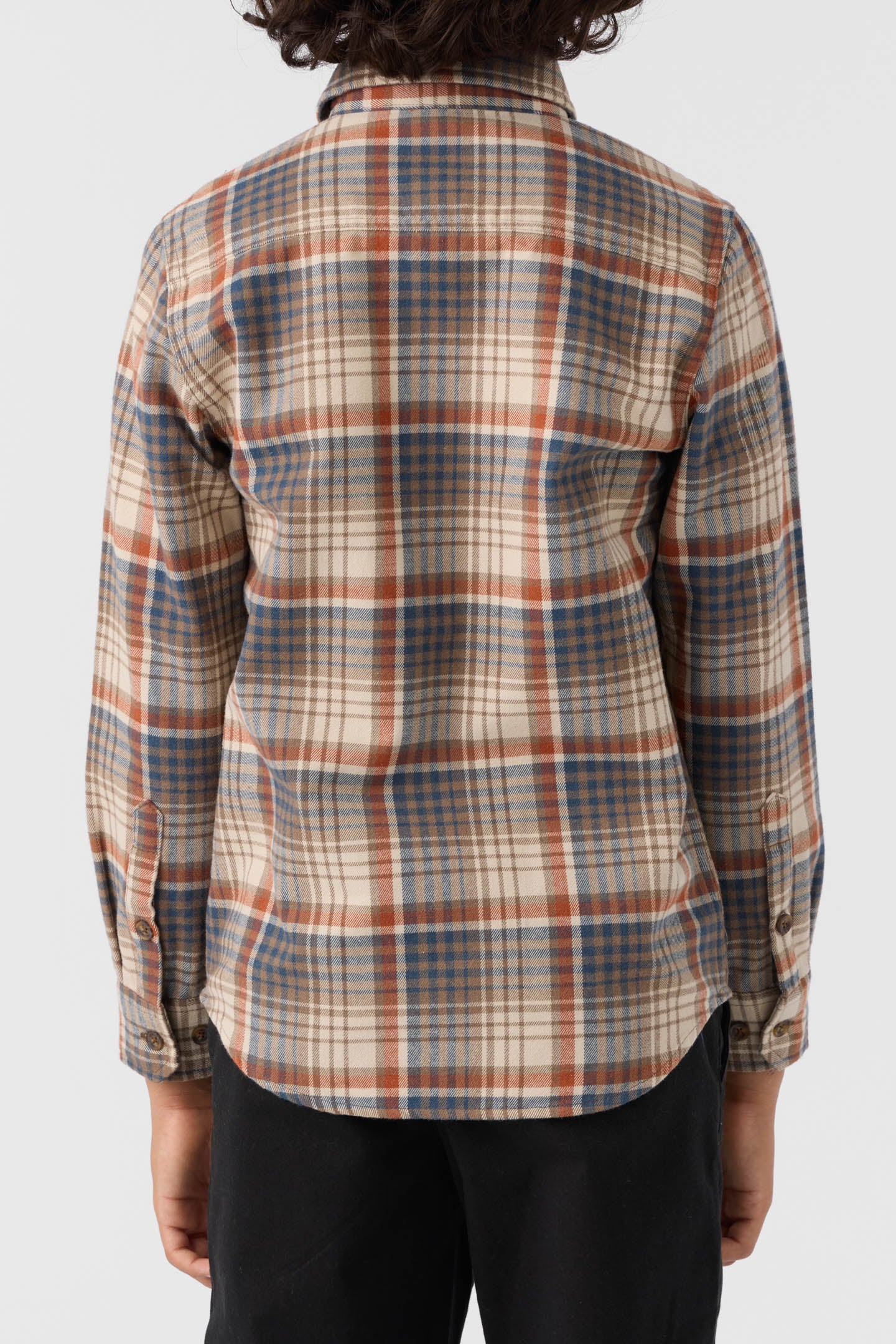 BOY'S WINSLOW FLANNEL LONG SLEEVE SHIRT