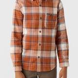 Boy's Winslow Flannel Long Sleeve Shirt