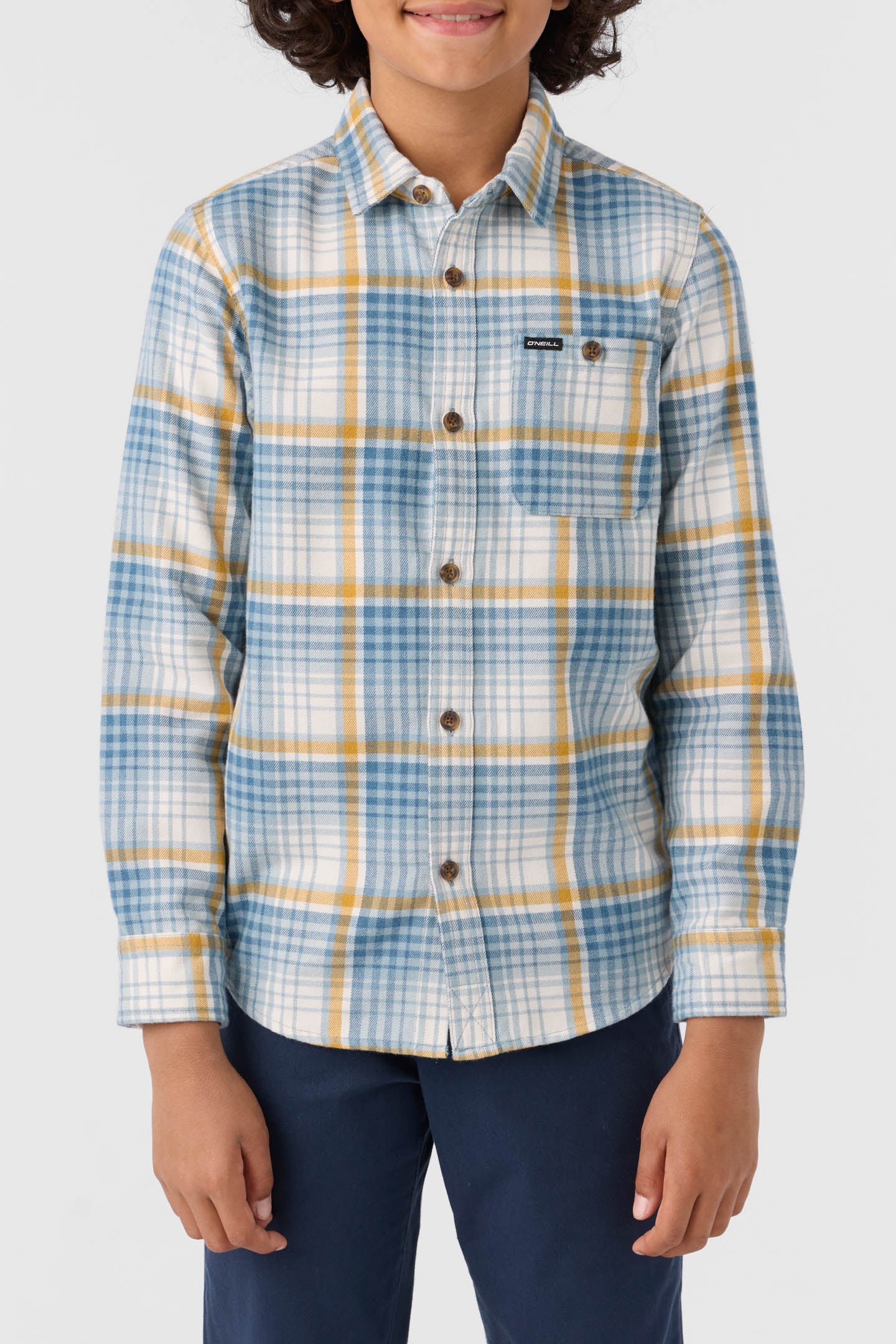 BOY'S WINSLOW FLANNEL LONG SLEEVE SHIRT