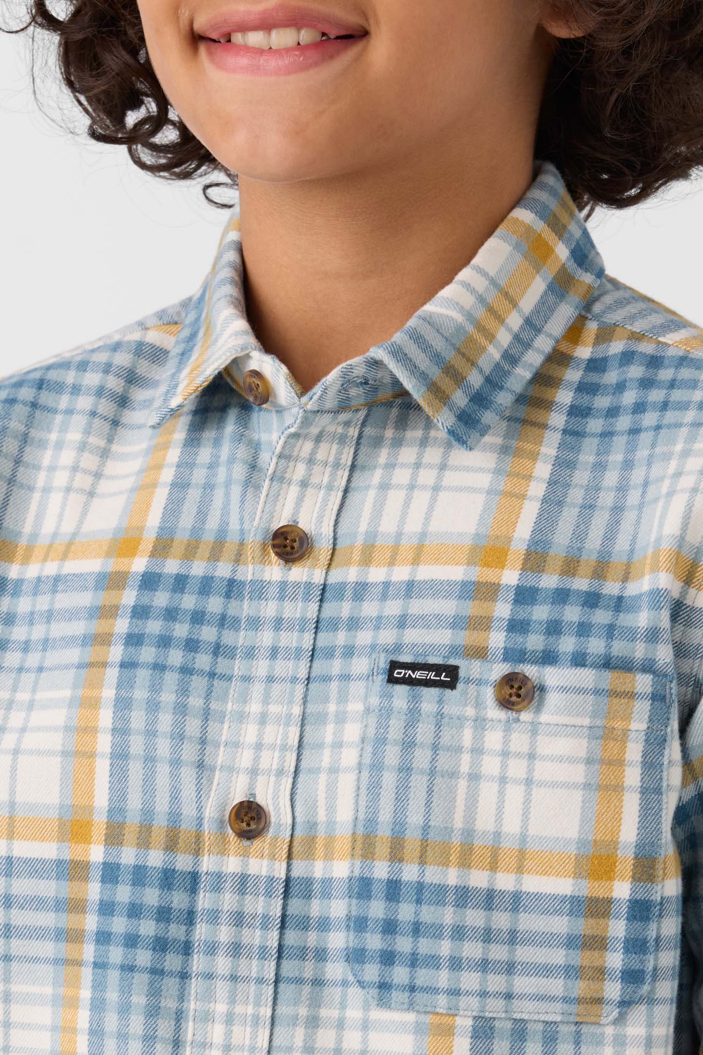 BOY'S WINSLOW FLANNEL LONG SLEEVE SHIRT