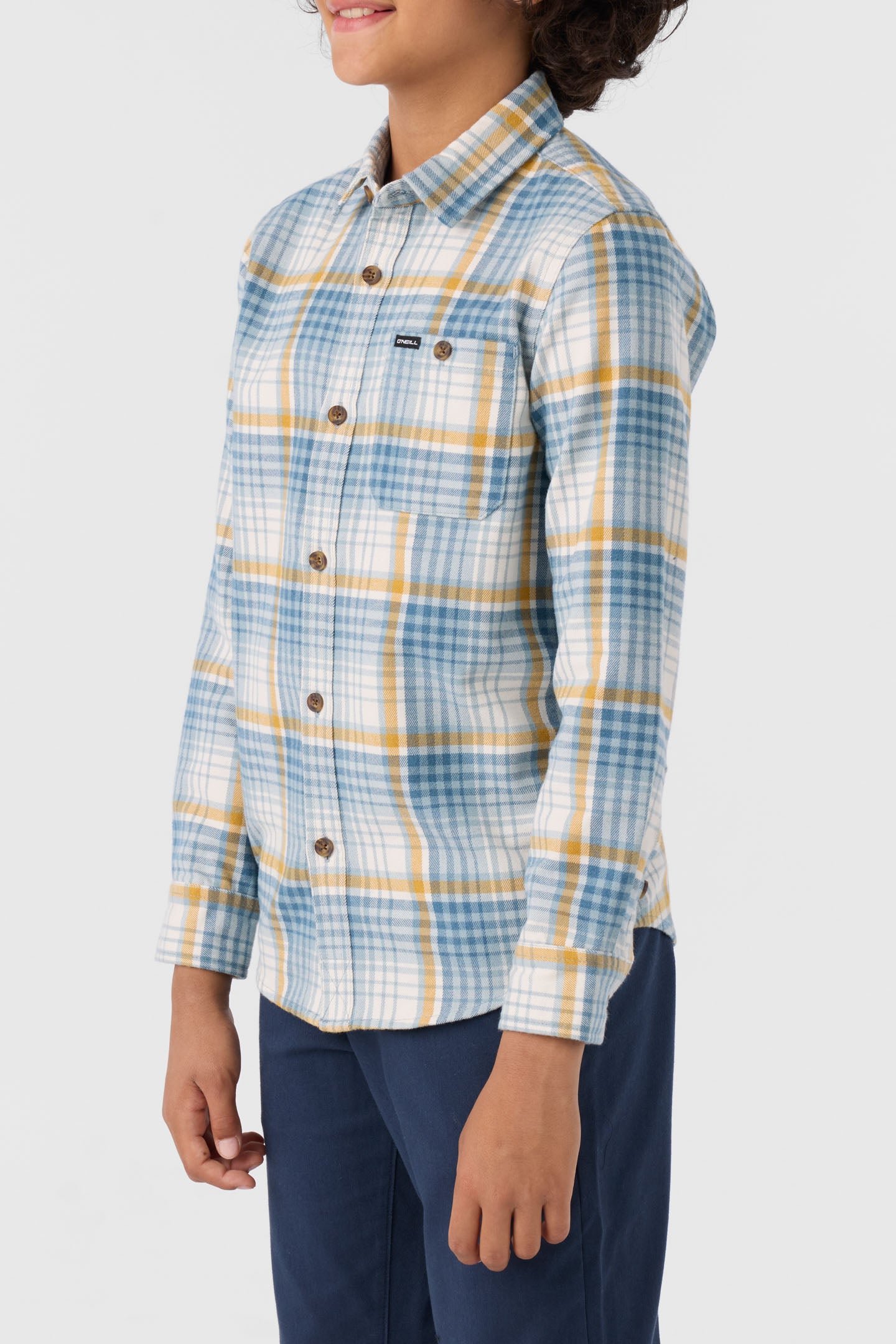 BOY'S WINSLOW FLANNEL LONG SLEEVE SHIRT