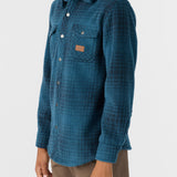 Boy's Glacier Plaid High Pile Superfleece Shirt