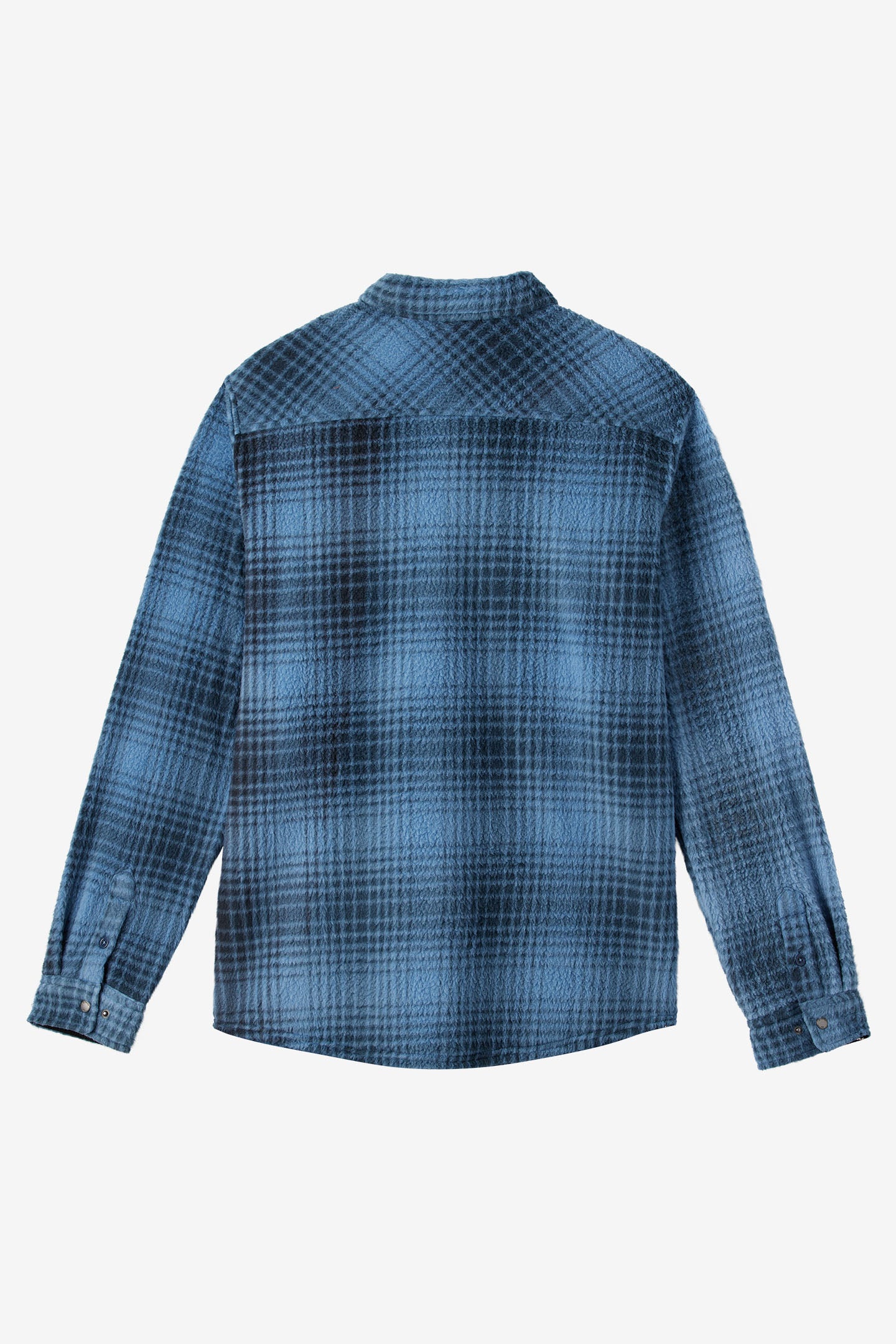 BOY'S GLACIER PLAID HIGH PILE SUPERFLEECE SHIRT