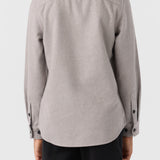 Boy's Breakwater Solid Flannel Shirt