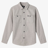 Boy's Breakwater Solid Flannel Shirt