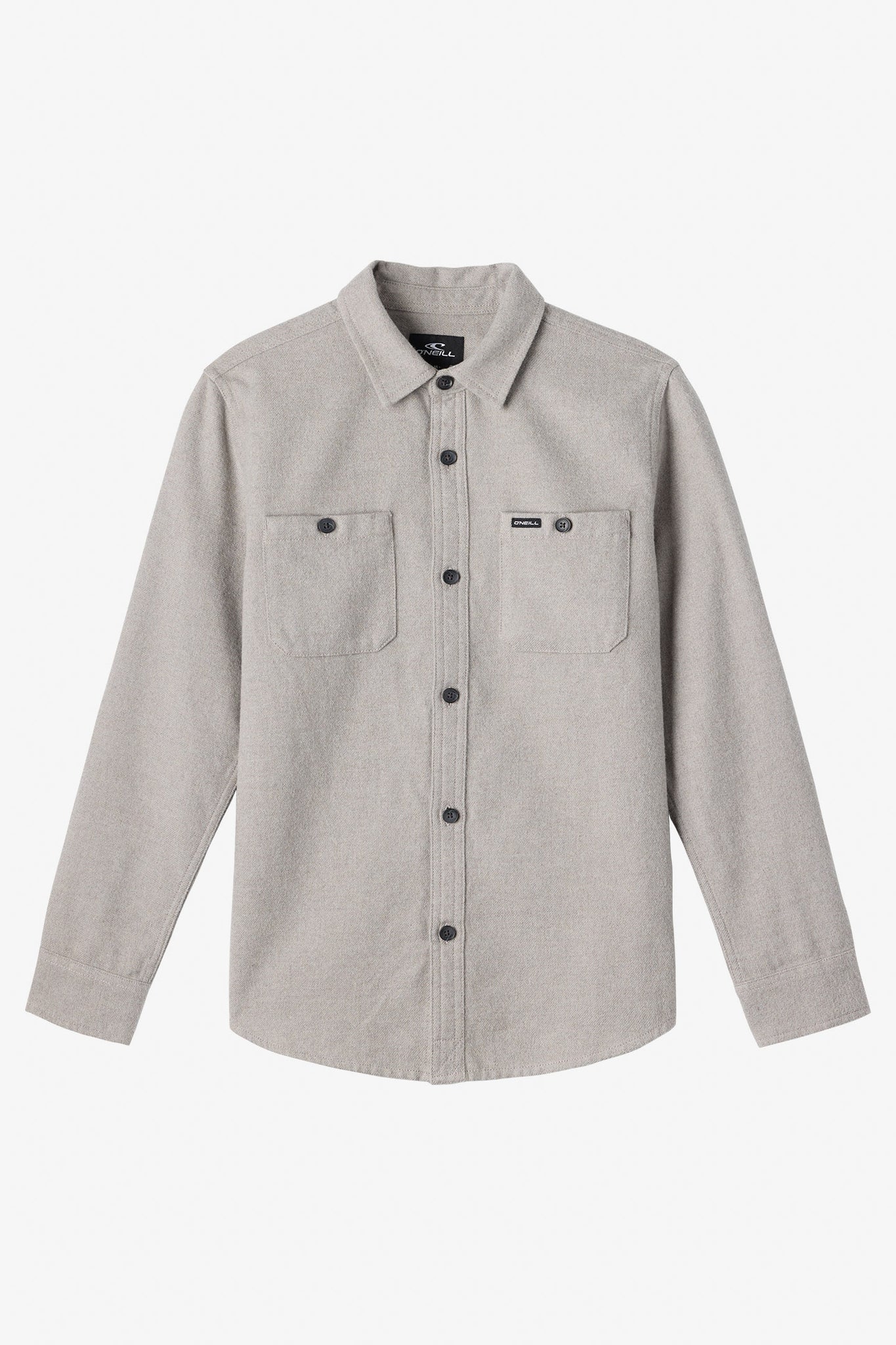 BOY'S BREAKWATER SOLID FLANNEL SHIRT