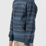 Boy's Bavaro Stripe Pullover Fleece