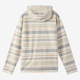Boy's Bavaro Stripe Poncho Fleece Pullover