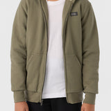 Boy's Fifty Two High Pile Lined Zip Fleece Jacket