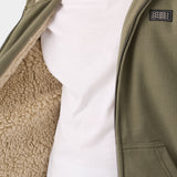 Boy's Fifty Two High Pile Lined Zip Fleece Jacket