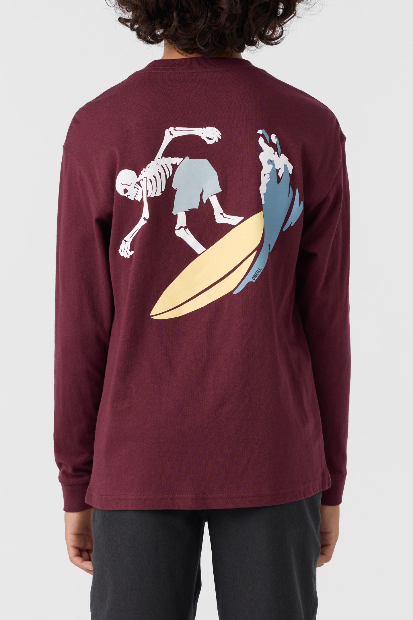 BOY'S BONES SURFER LONG SLEEVE TEE