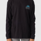 Boy's Rays & Waves Long Sleeve Tee