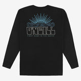 Boy's Rays & Waves Long Sleeve Tee