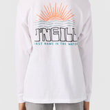 Boy's Rays & Waves Long Sleeve Tee