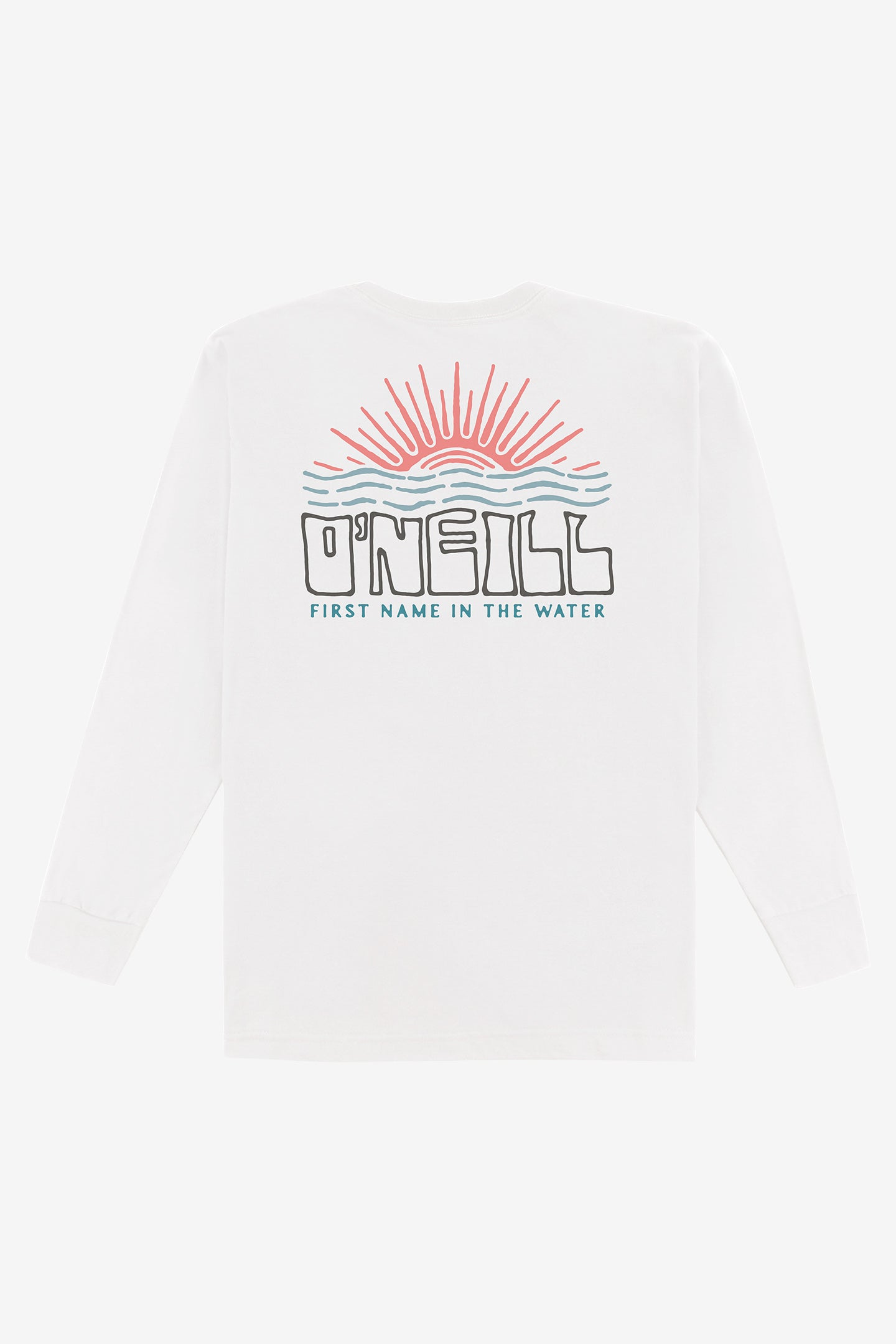 BOY'S RAYS & WAVES LONG SLEEVE TEE