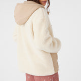 Meena High Pile Fleece Quilted Jacket