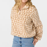 Kacey High Pile Fleece Pullover