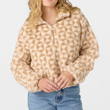 Kacey High Pile Fleece Pullover