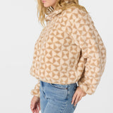 Kacey High Pile Fleece Pullover