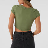 Marlena Textured Knit Crop Top