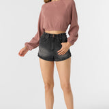 Tour Waffle Knit Slouchy Top